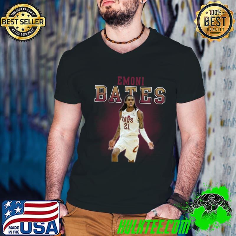 Emoni Bates American professional basketball player for Cleveland Cavaliers T-Shirt Guys V Neck Emoni Bates American professional basketball player for Cleveland Cavaliers T-Shirt Guys V Neck