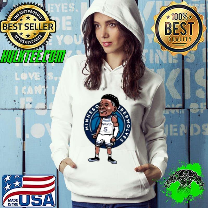 Funny anthony Edwards Minnesota Timberwolves player cartoon shirt