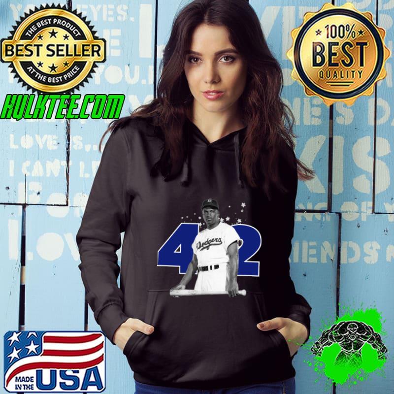 Funny jackie Robinson American professional baseball player first African American T-Shirt