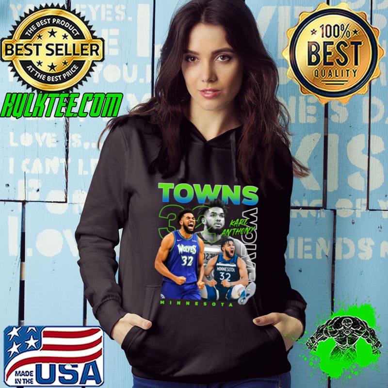 Funny karl-Anthony Towns Collage Dominican-American professional basketball player T-Shirt