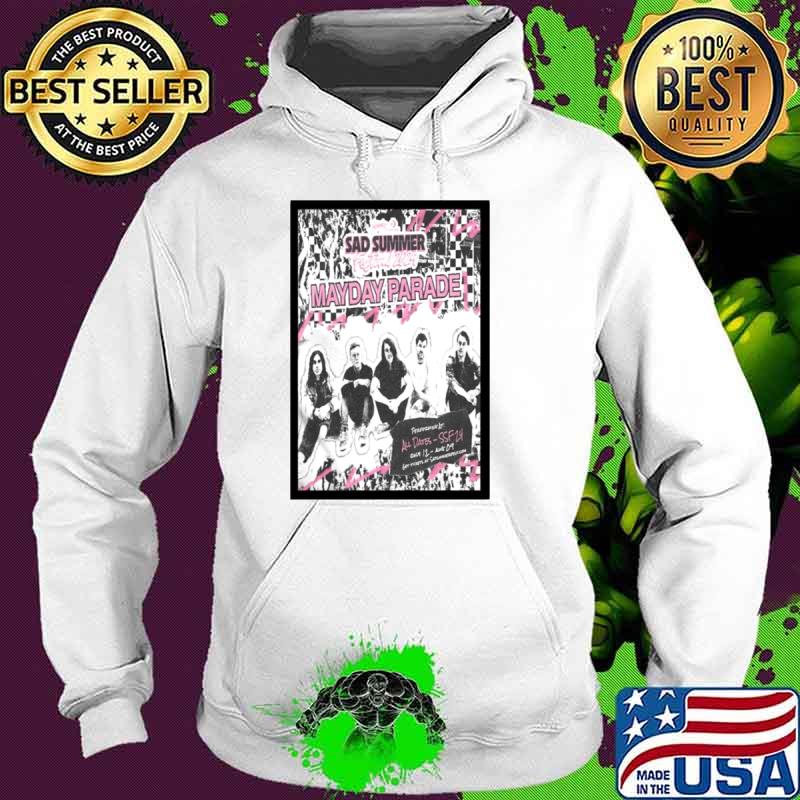 Funny mayday Parade 2024 Sad Summer Festival Poster Shirt Hoodie Funny mayday Parade 2024 Sad Summer Festival Poster Shirt Hoodie