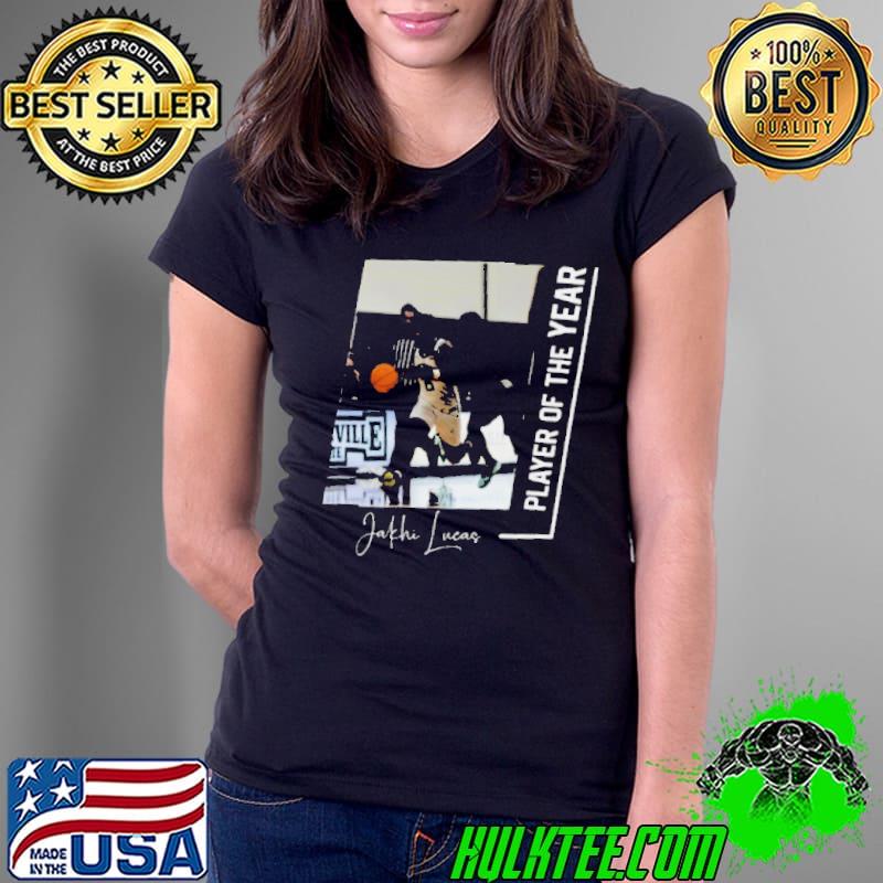 Funny morrisville State Mustangs Jakhi Lucas player of the year shirt