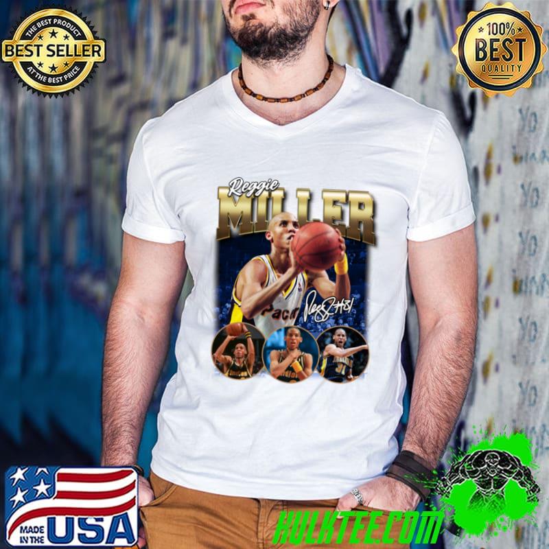 Funny reggie Miller Bootleg American former professional basketball player T-Shirt Guys V Neck Funny reggie Miller Bootleg American former professional basketball player T-Shirt Guys V Neck
