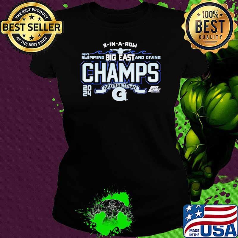 Georgetown Hoyas 2024 Big East Men’s Swimming & Diving Champions shirt