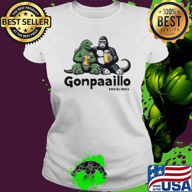 Godzilla and king Kong juice time shirt