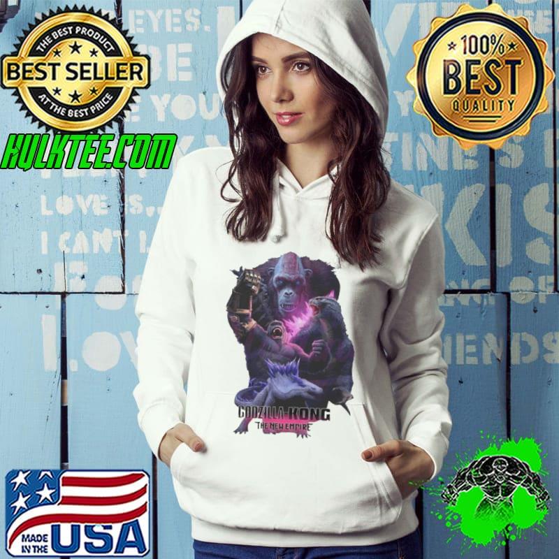 Godzilla x Kong The New Empire Reptilian Monster Shirt Hoodie Godzilla x Kong The New Empire Reptilian Monster Shirt Hoodie