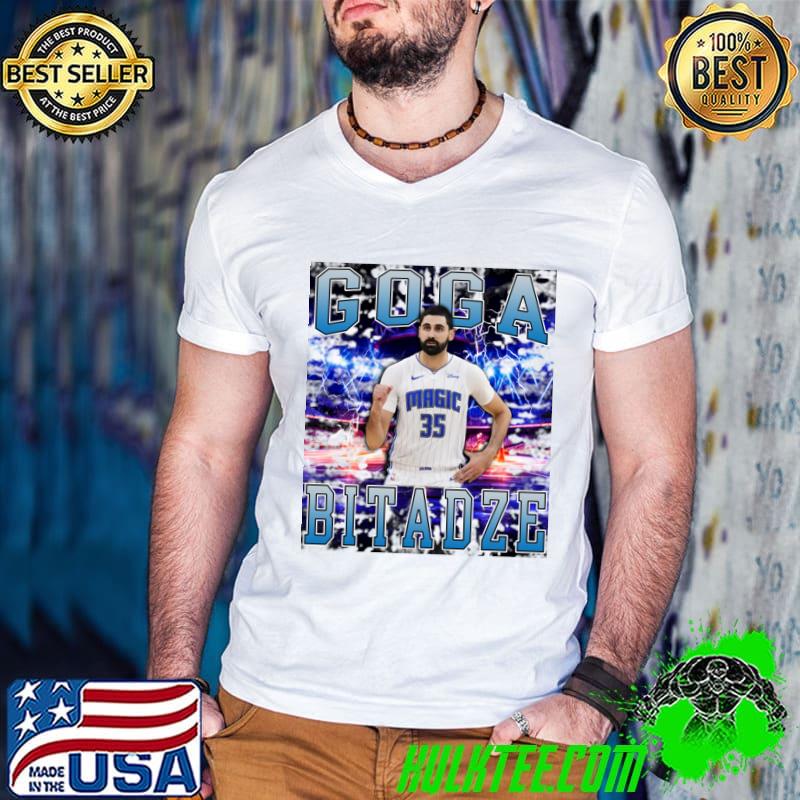 Goga Bitadze Georgian professional basketball player for the Orlando Magic T-Shirt Guys V Neck Goga Bitadze Georgian professional basketball player for the Orlando Magic T-Shirt Guys V Neck