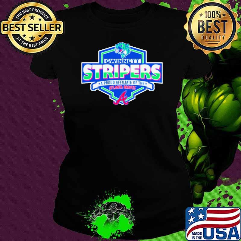 Gwinnett Stripers a proud affiliate of the Atlanta Braves shirt