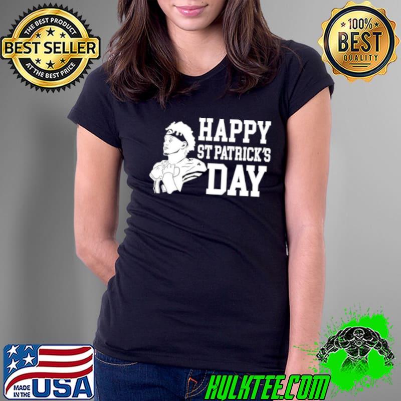 Happy St Patrick Day Kansas City Chiefs s Ladies Tee Happy St Patrick Day Kansas City Chiefs s Ladies Tee