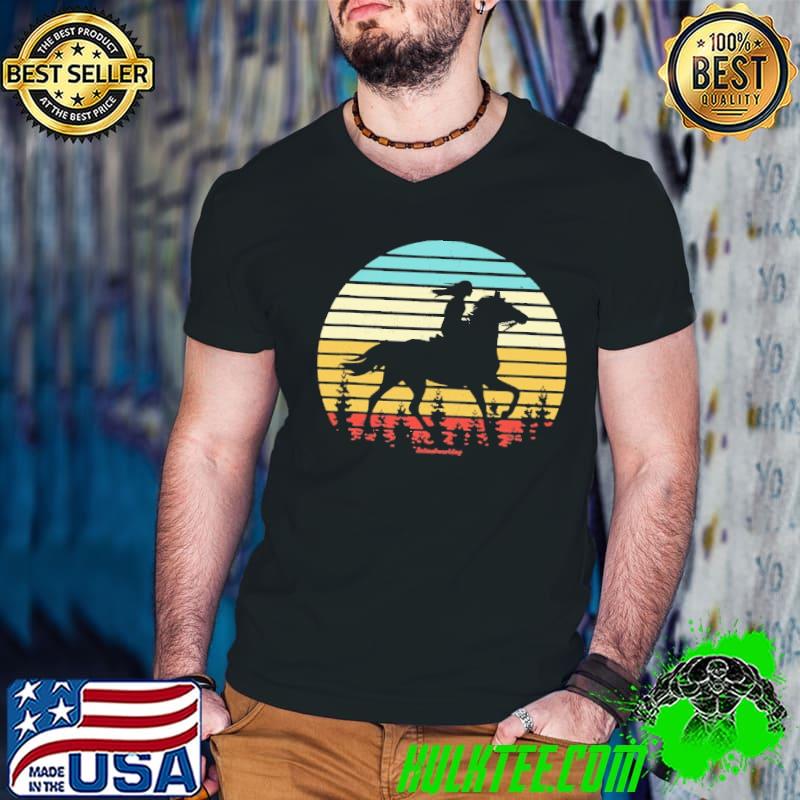 Horse Racing Vintage Sunset shirt