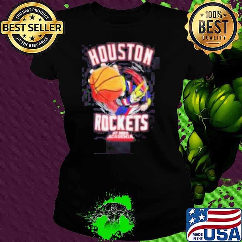 Houston Rockets And My Hero Academia All Might Smash Shirt