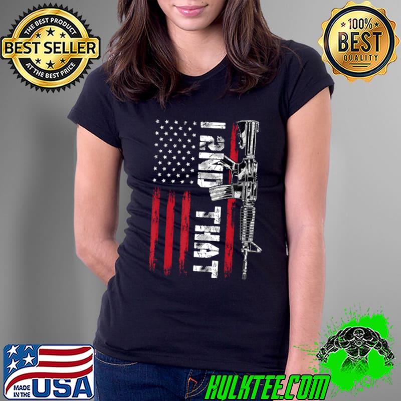 I 2nd That Second Amendment Pro Gun American Flag Patriotic T-Shirt