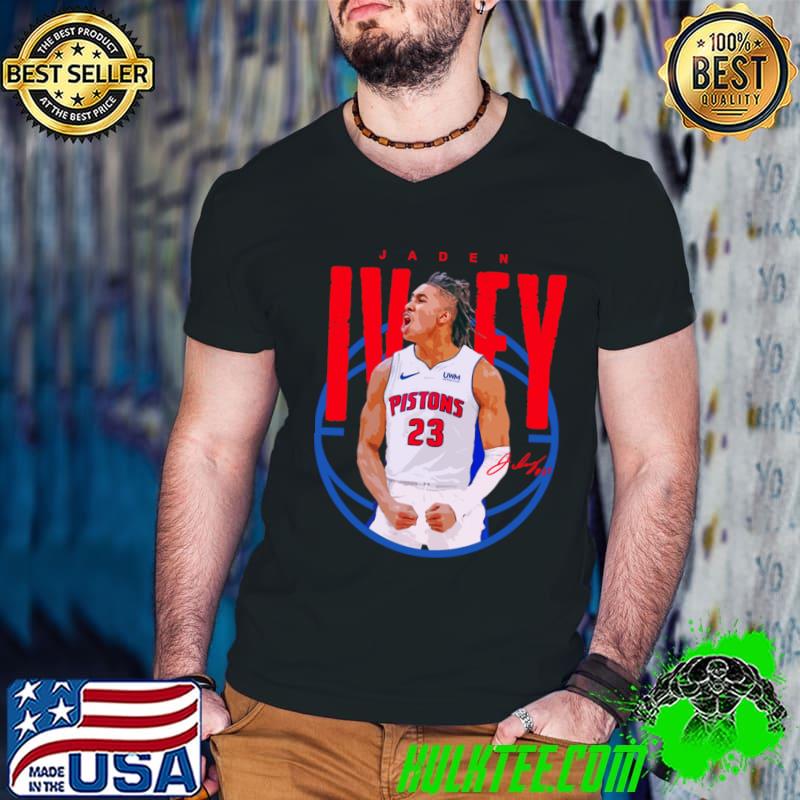 Jaden Ivey Signature American professional basketball player for the Detroit Pistons T-Shirt Guys V Neck Jaden Ivey Signature American professional basketball player for the Detroit Pistons T-Shirt Guys V Neck