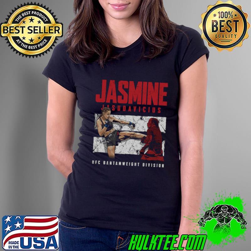 Jasmine Jasudavicius Body Kick Canadian professional mixed UFC flyweight division T-Shirt Ladies Tee Jasmine Jasudavicius Body Kick Canadian professional mixed UFC flyweight division T-Shirt Ladies Tee