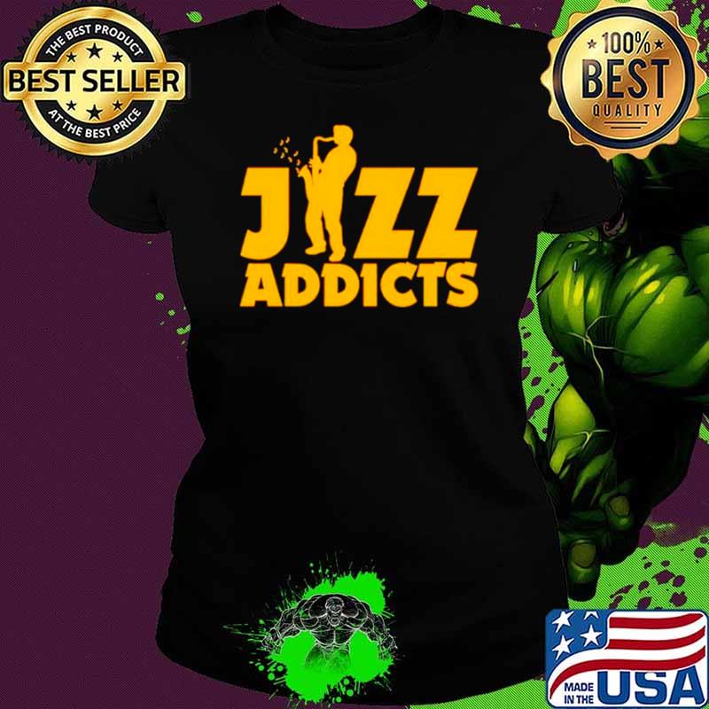 Jazz addicts with saxophone shirt Jazz addicts with saxophone shirt