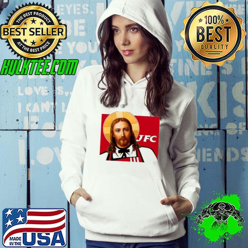 JFC Jesus Fried chicken parody shirt