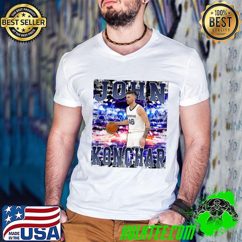 John Konchar American professional basketball player for the Memphis Grizzlies T-Shirt Guys V Neck John Konchar American professional basketball player for the Memphis Grizzlies T-Shirt Guys V Neck