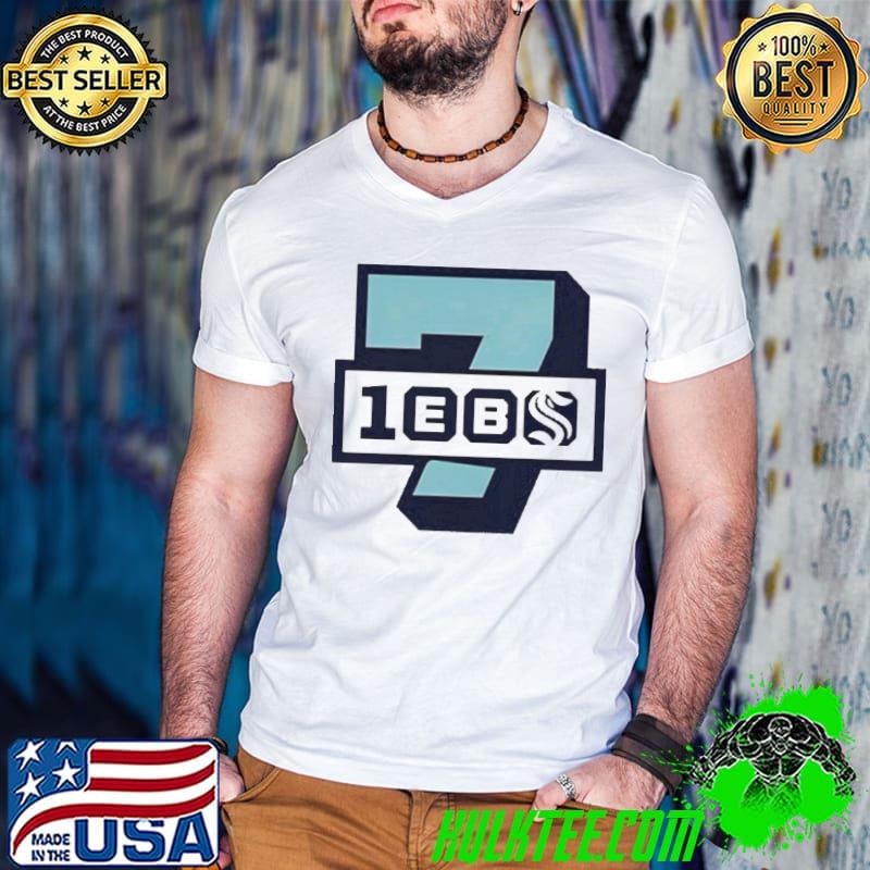 Jordan Eberle Seattle Kraken Ebs1000 logo s Guys V Neck Jordan Eberle Seattle Kraken Ebs1000 logo s Guys V Neck
