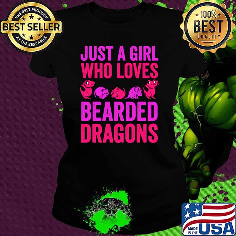 Just A Girl Who Loves Bearded Dragons T-Shirt