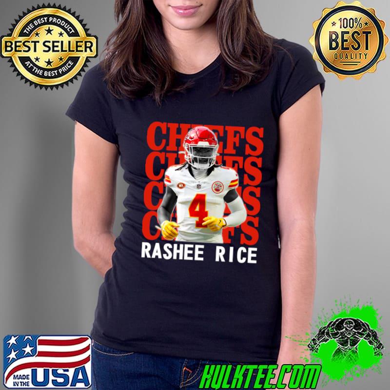 Kansas City Chiefs Rashee Rice 4 American football wide receiver T-Shirt