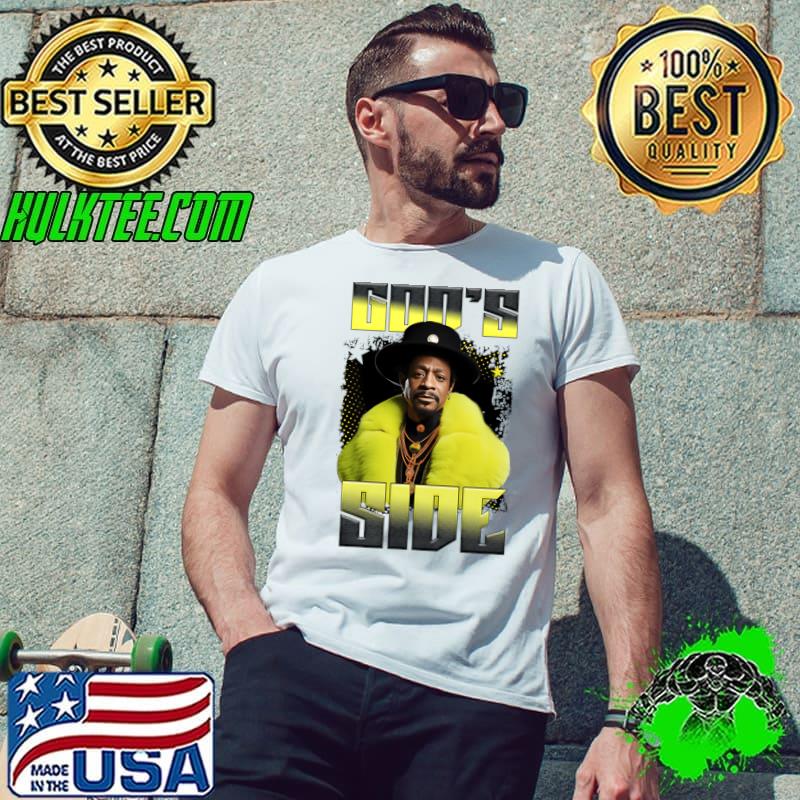 Katt Williams God's Side American stand-up comedian and actor. T-Shirt