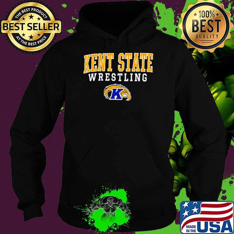 Kent State Golden Flashes Champion Wrestling Stack Logo Shirt