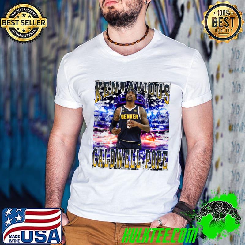 Kentavious Caldwell Pope Denver Nuggets Basketball Player T-Shirt Guys V Neck Kentavious Caldwell Pope Denver Nuggets Basketball Player T-Shirt Guys V Neck