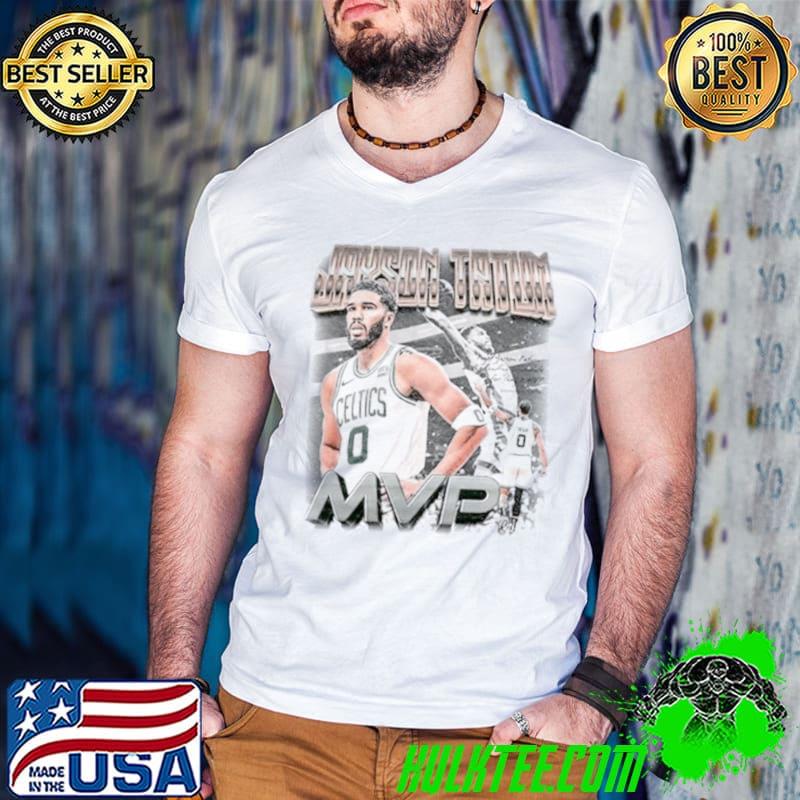Kristaps Porzingis Wearing Jayson Tatum Mvp Shirt Guys V Neck Kristaps Porzingis Wearing Jayson Tatum Mvp Shirt Guys V Neck