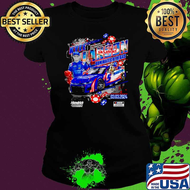 Kyle Larson Checkered Flag 2024 Pennzoil 400 Race Win shirt