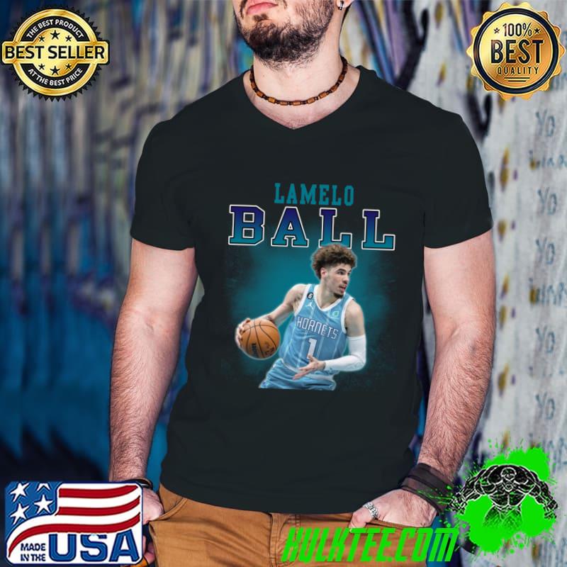 LaMelo Ball American professional basketball player for Charlotte Hornets T-Shirt Guys V Neck LaMelo Ball American professional basketball player for Charlotte Hornets T-Shirt Guys V Neck