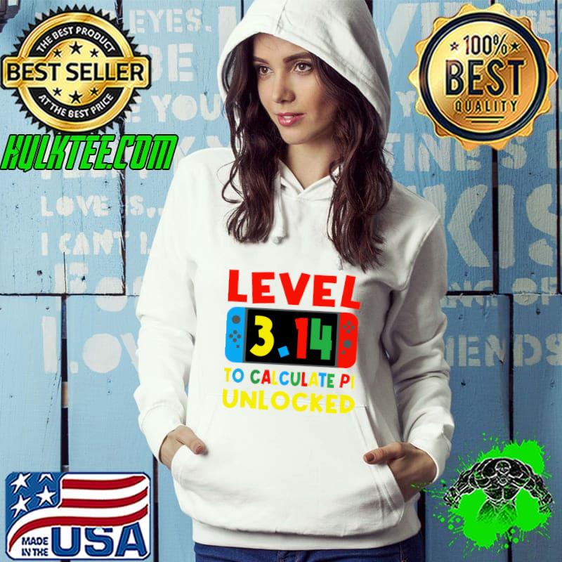 Level 3.14 To Calculate Pi Unlocked Control Game T-Shirt