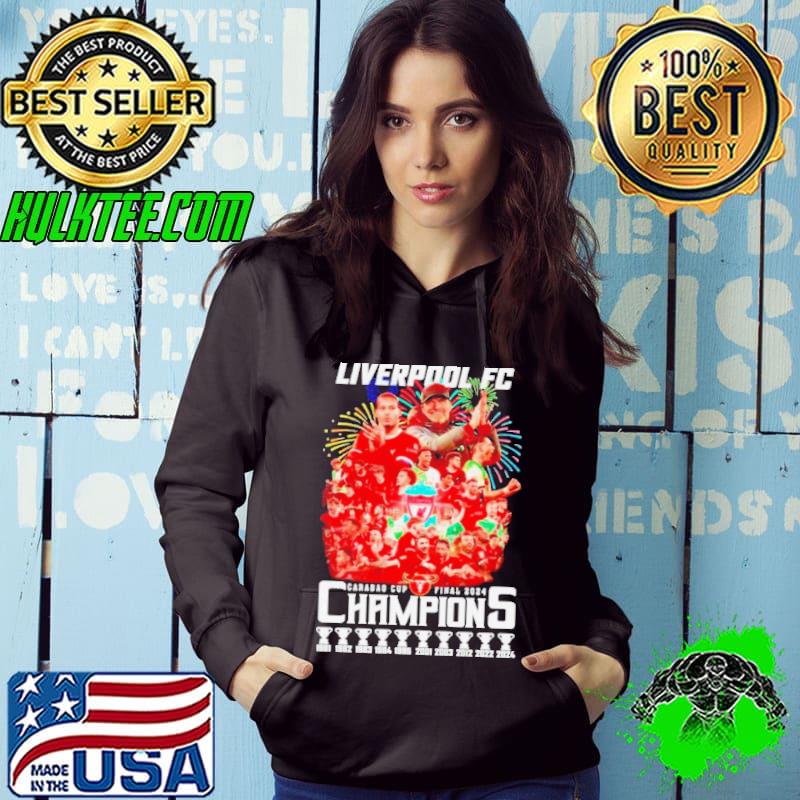 Liverpool FC Carabao Cup Final 2024 10 time Champions shirt