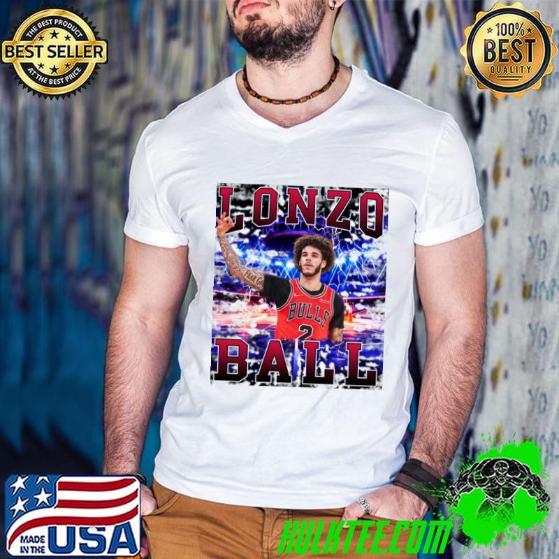 Lonzo Ball American professional basketball player Bulls T-Shirt Guys V Neck Lonzo Ball American professional basketball player Bulls T-Shirt Guys V Neck