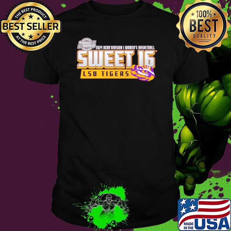 LSU Tigers 2024 NCAA Division I Women’s basketball Sweet 16 s Unisex LSU Tigers 2024 NCAA Division I Women’s basketball Sweet 16 s Unisex