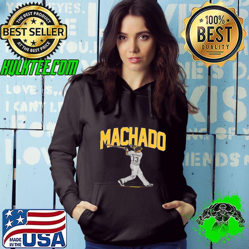 Manny Machado Slugger Swing American professional baseball third San Diego Padres T-Shirt