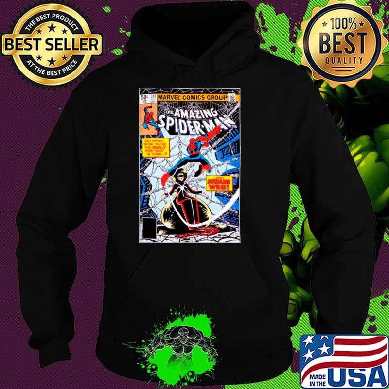 Marvel The Amazing Spider Man Madame Web Comic Cover s Hoodie Marvel The Amazing Spider Man Madame Web Comic Cover s Hoodie