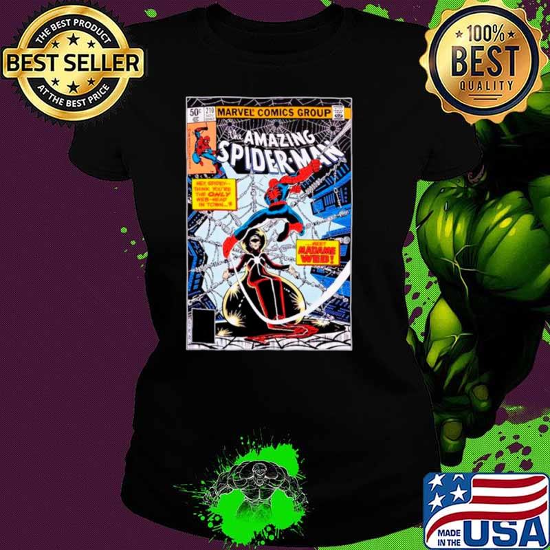 Marvel The Amazing Spider Man Madame Web Comic Cover shirt Marvel The Amazing Spider Man Madame Web Comic Cover shirt