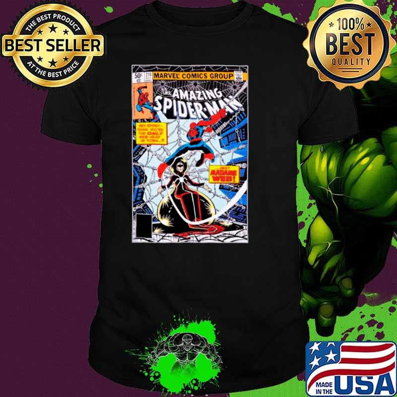 Marvel The Amazing Spider Man Madame Web Comic Cover s Unisex Marvel The Amazing Spider Man Madame Web Comic Cover s Unisex