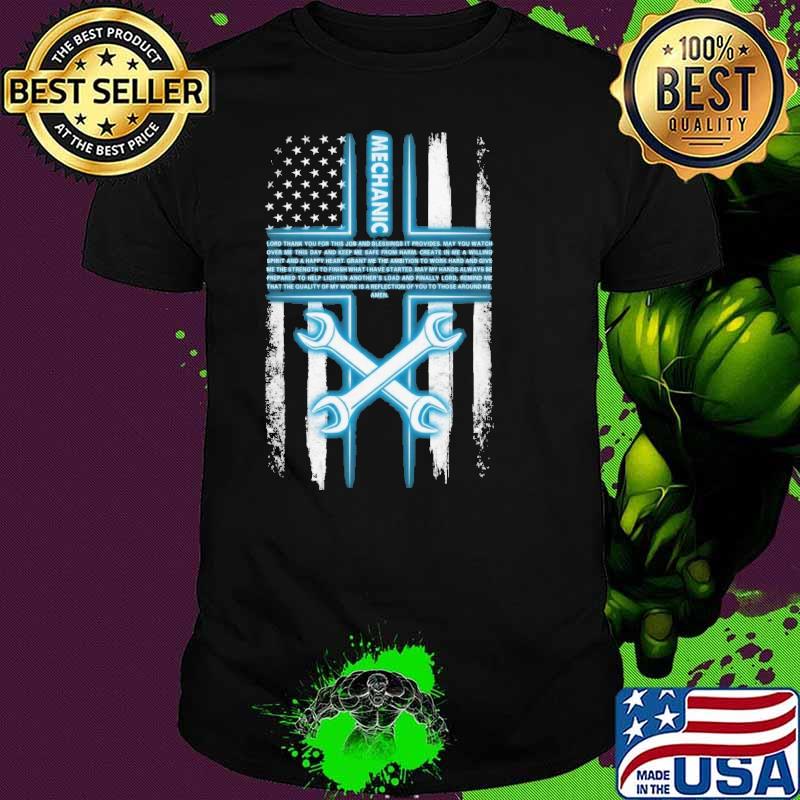 Mechanic lord thank you for this job and blessing it provides cross american flag s Unisex Mechanic lord thank you for this job and blessing it provides cross american flag s Unisex