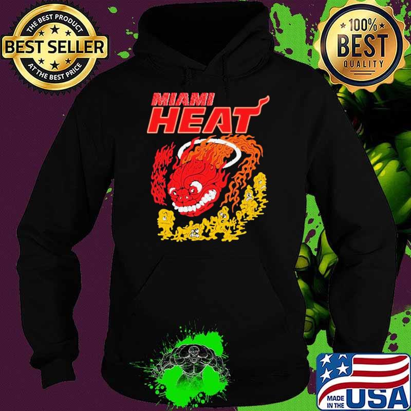 Miami Heat Retro Basketball Dragon Hot Fire shirt