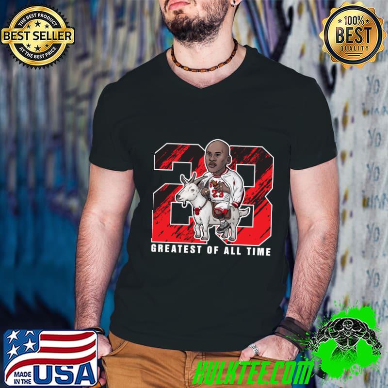 Michael Jordan 23 Bulls Greatest Of All Time The Goat T-Shirt Guys V Neck Michael Jordan 23 Bulls Greatest Of All Time The Goat T-Shirt Guys V Neck