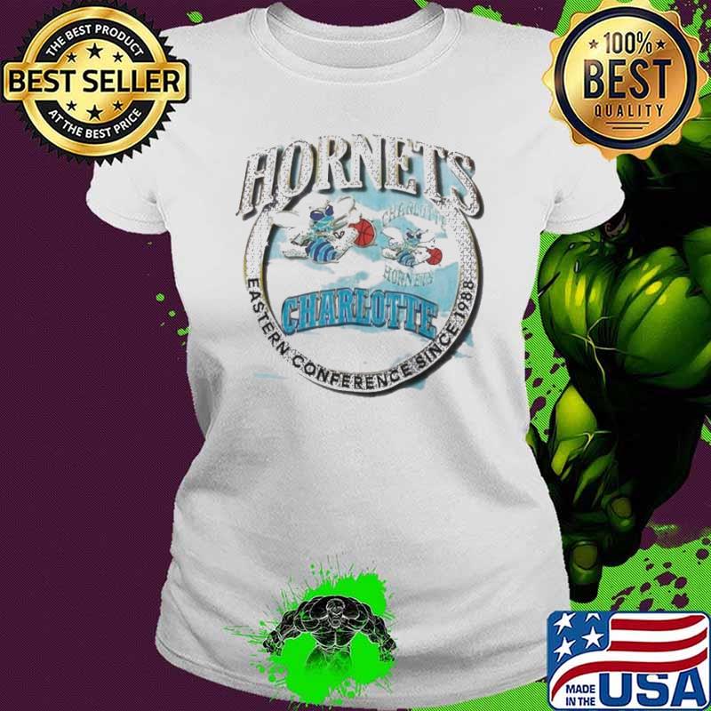 Mitchell & Ness Tan Charlotte Hornets Hardwood Classics Vintage Soul Crown Jewels Shirt
