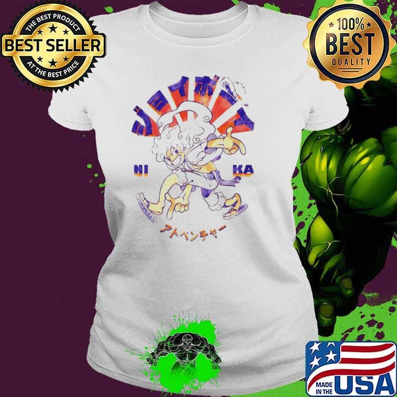 Monkey D. Luffy Nika Joyboy adventure s Ladies tee Monkey D. Luffy Nika Joyboy adventure s Ladies tee