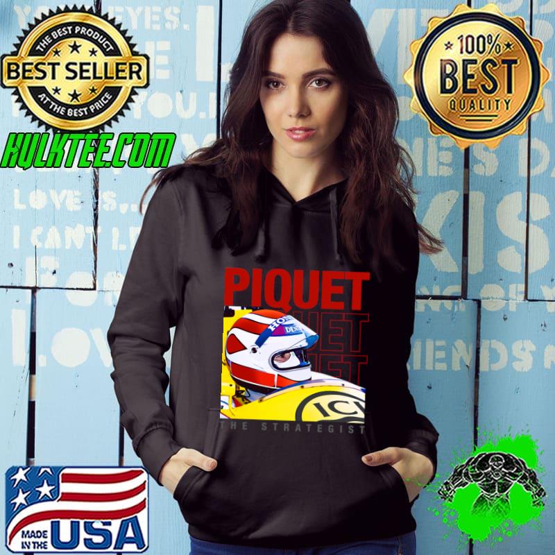 Nelson Piquet Legend 80S Retro Brazilian retired racing driver and businessman T-Shirt