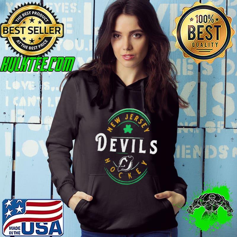 New Jersey Devils Fanatics Branded St. Patrick’s Day Forever Lucky Shirt