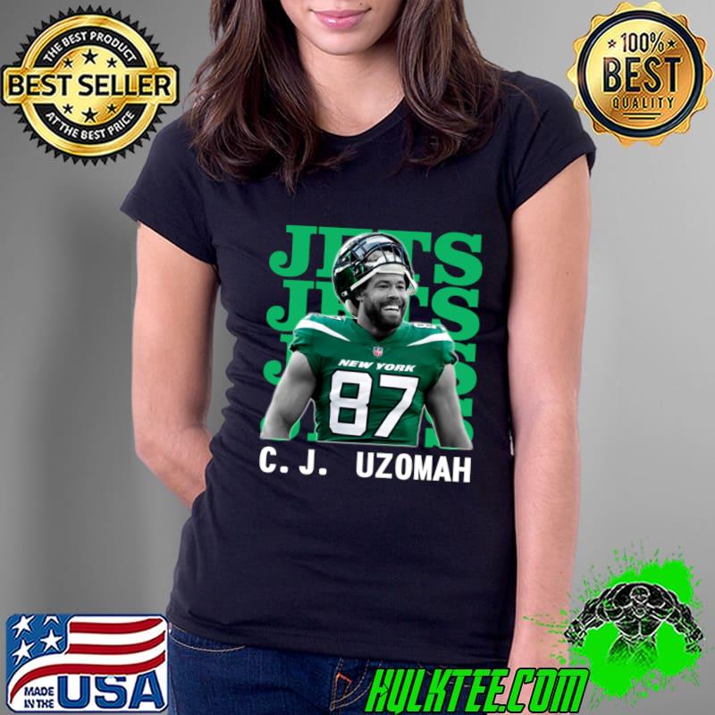 New York Jets C.J. Uzomah 87 American football tight end T-Shirt