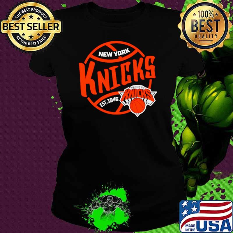 New York Knicks 1946 Basketball logo s Ladies tee New York Knicks 1946 Basketball logo s Ladies tee