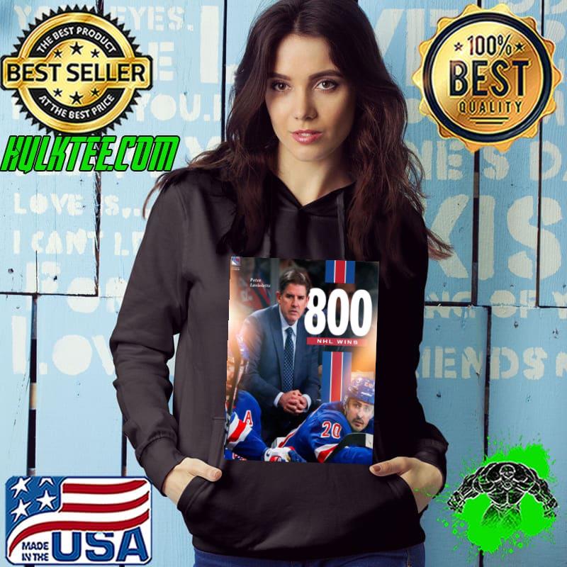 New York Rangers Coach Peter Laviolette With 800 Wins Shirt