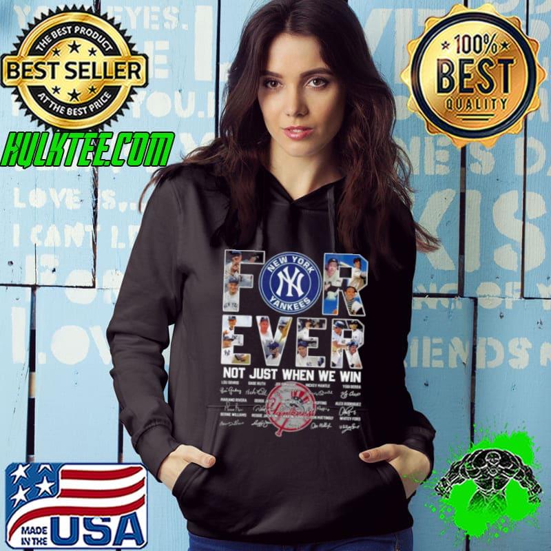 New York Yankees 2024 Forever Not Just When We Win Signatures Shirt
