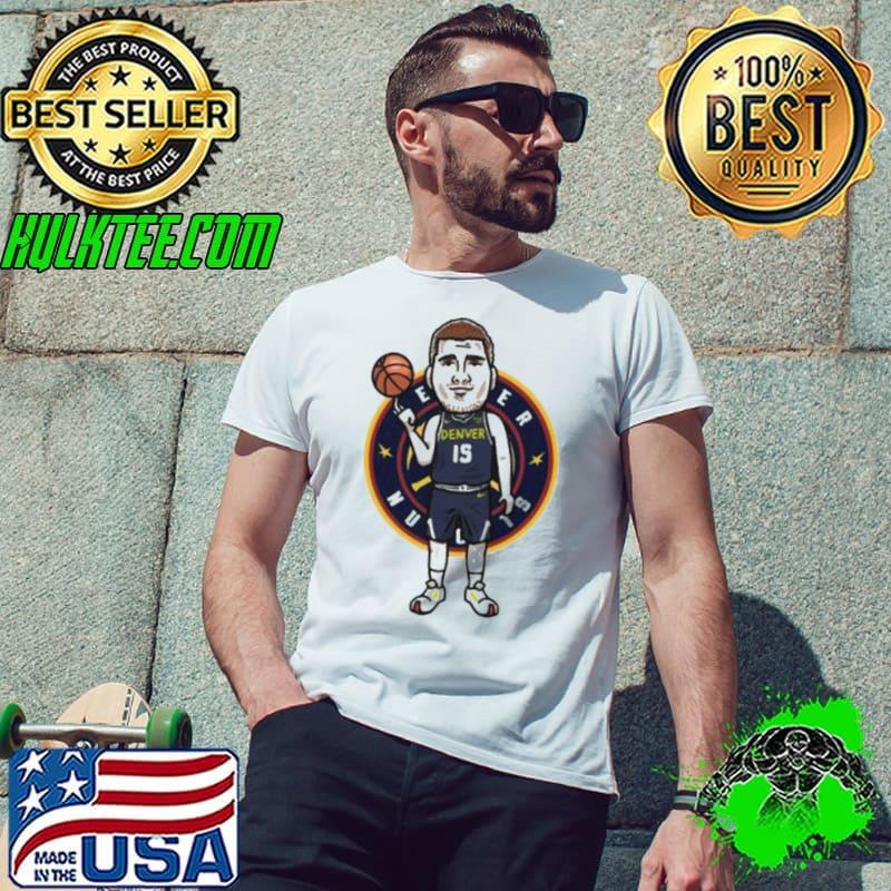Nikola Jokić Denver Nuggets player cartoon shirt